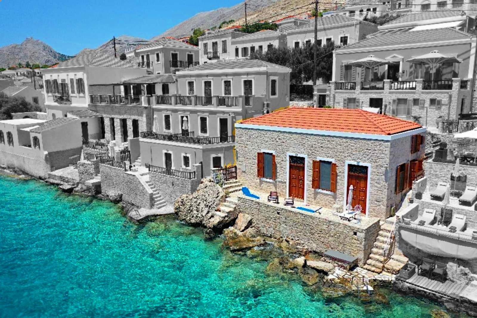 Villa Electra Chalki Town Extérieur photo