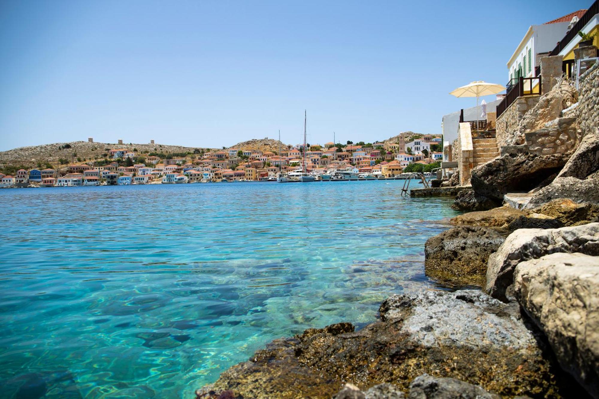 Villa Electra Chalki Town Extérieur photo
